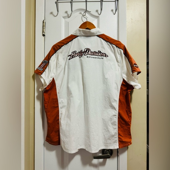 Harley Davidson 1W  Women’s Mechanic Shirt - Picture 2 of 5